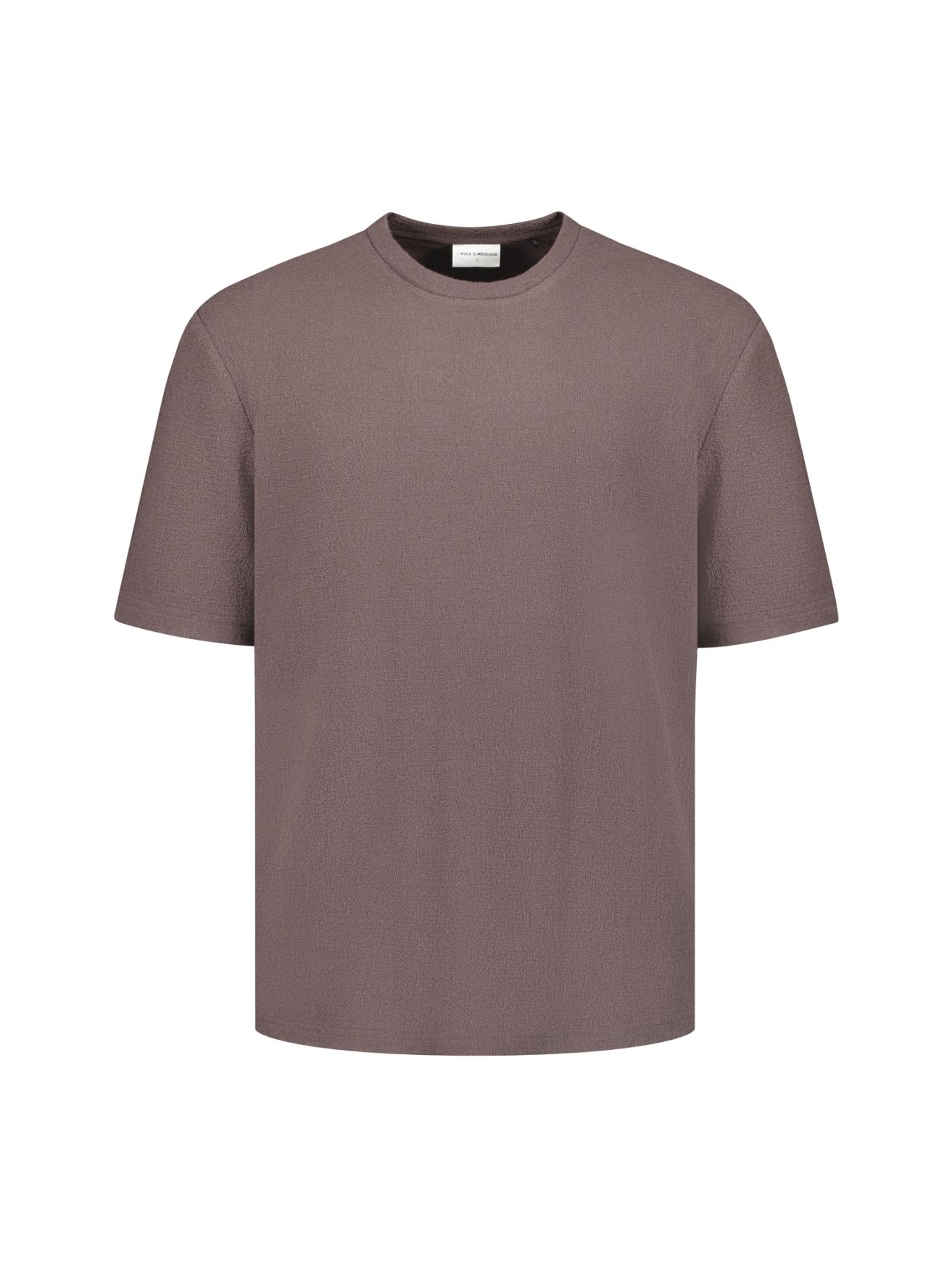 No Excess T-Shirt Crewneck Crinkle 042 dark brown 2900166633044