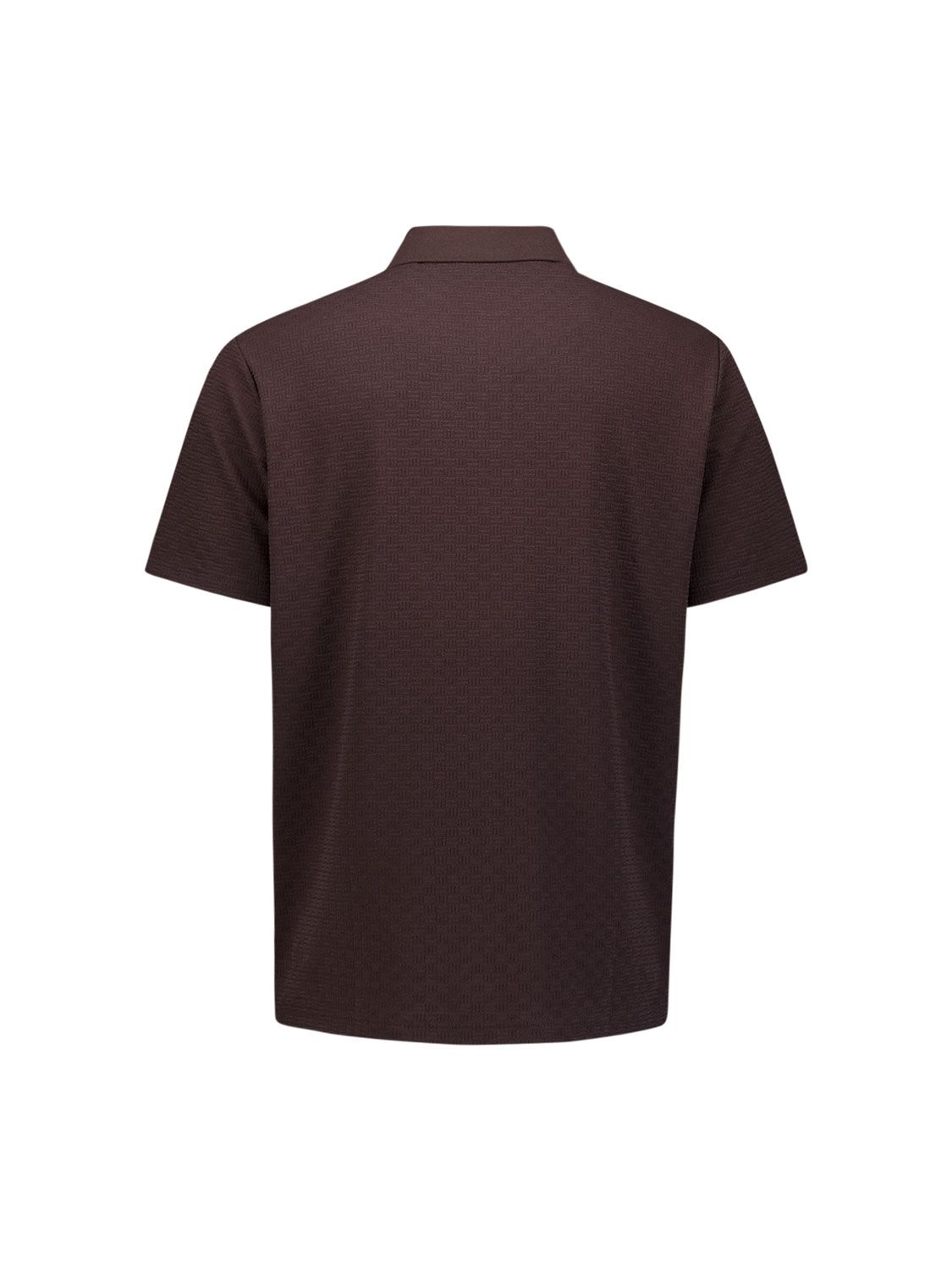No Excess Polo Short Sleeve Structure 042 dark brown 2900166638049