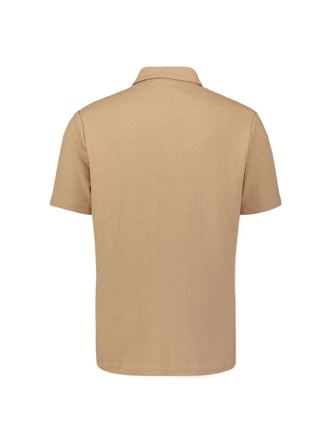 No Excess Polo Short Sleeve Zipper 015 sand 2900166640080