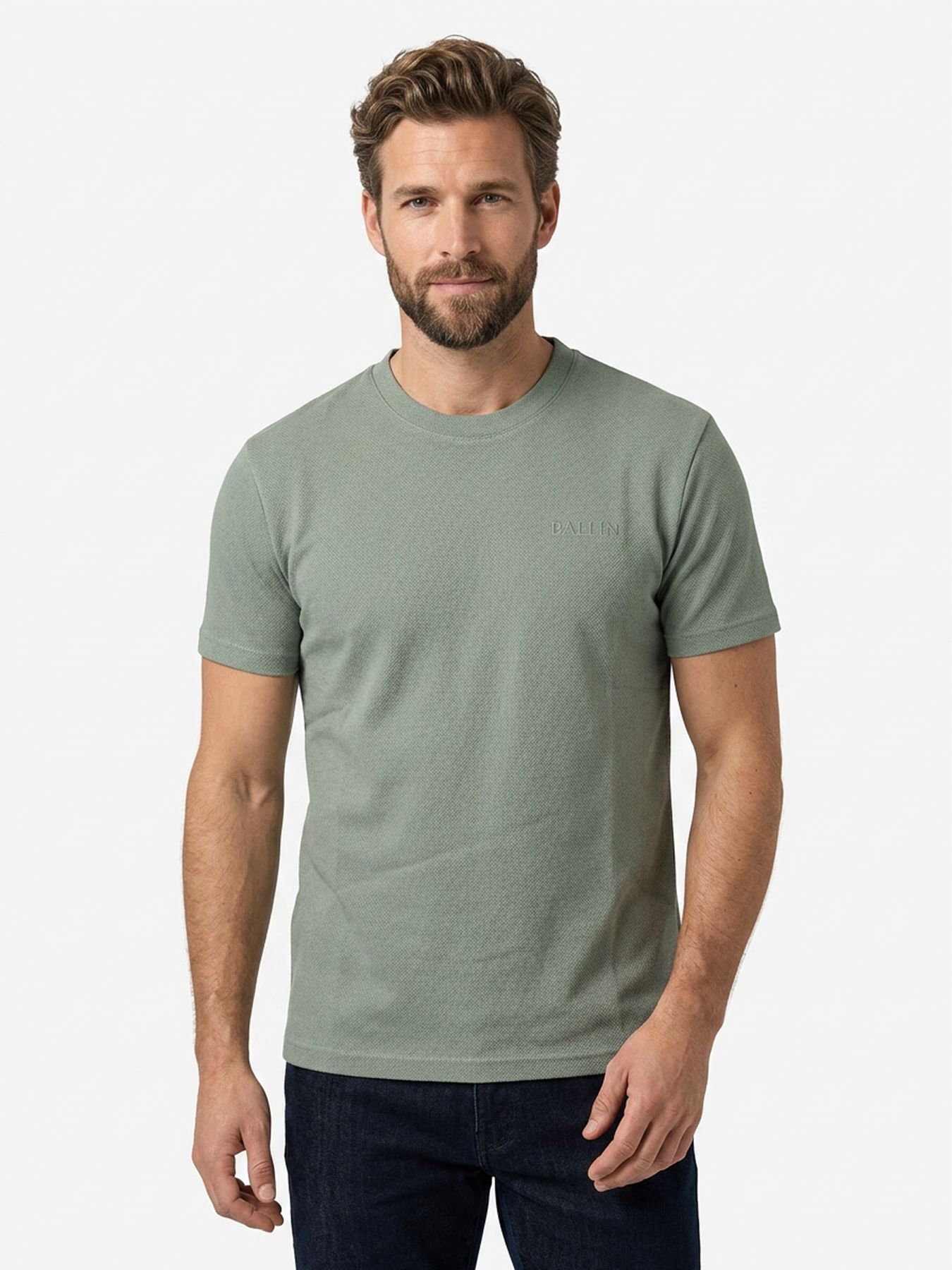 Ballin 2662 Pique t-shirt Ice Berg 2900166675044