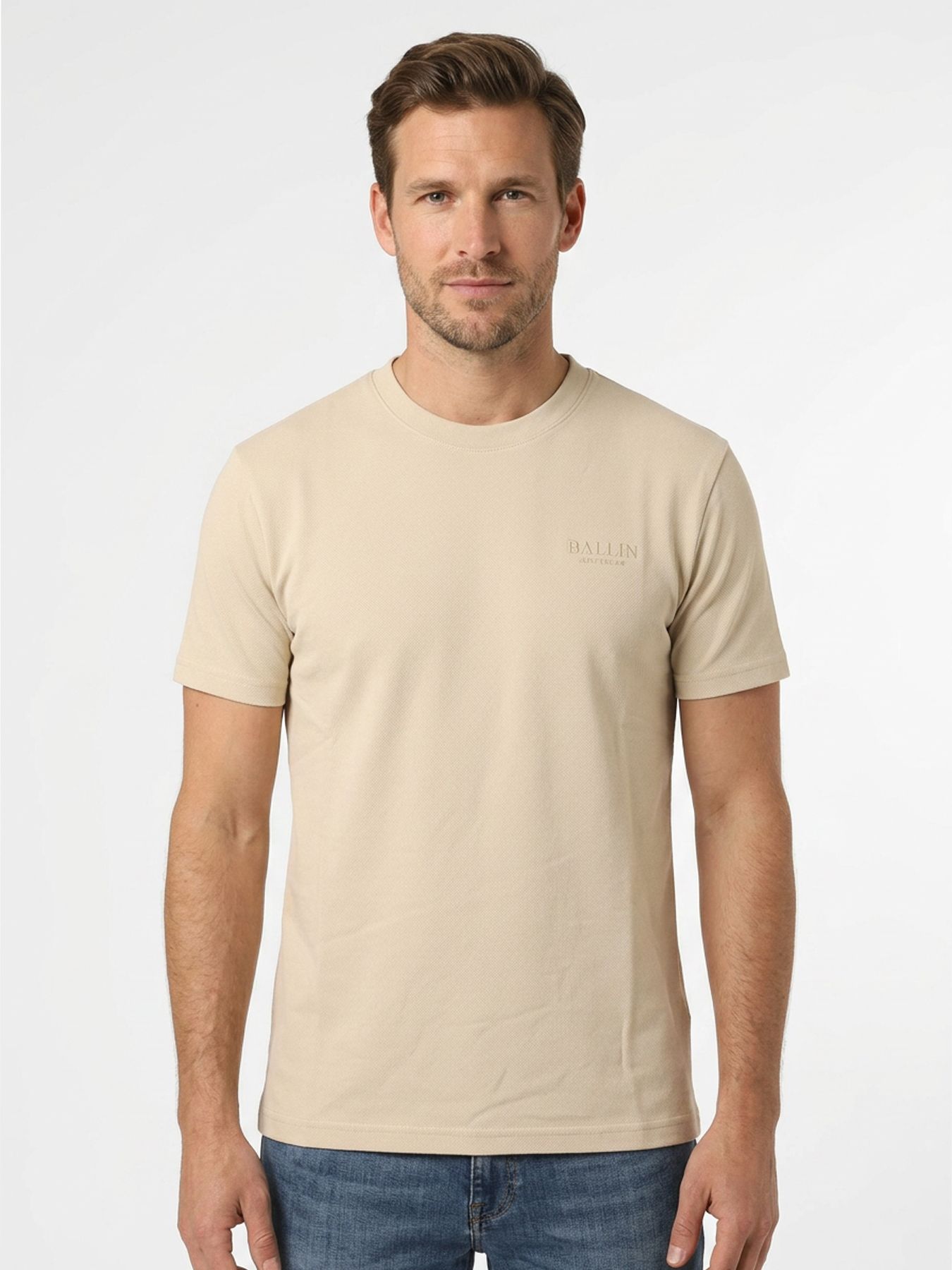 Ballin 2662 Pique t-shirt Sand 2900166677086
