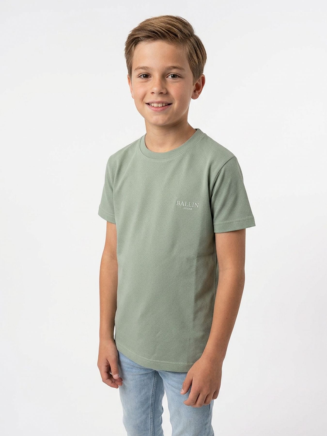 Ballin 3062 Kids Pique t-shirt Ice Berg 00118520-ICEB
