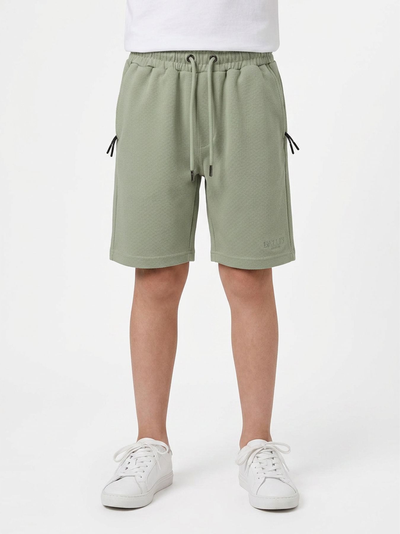 Ballin 3064 Kids pique short Ice Berg 00118521-ICEB