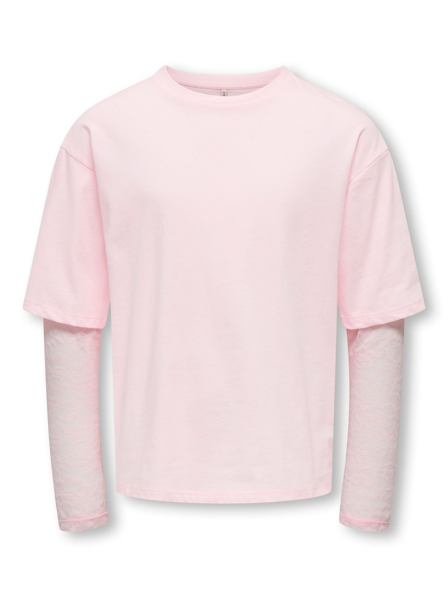 Only KOGMENA LS LACE TOP CS EX JRS Barely Pink/Napa barely pink 00118528-EKA26011400002723