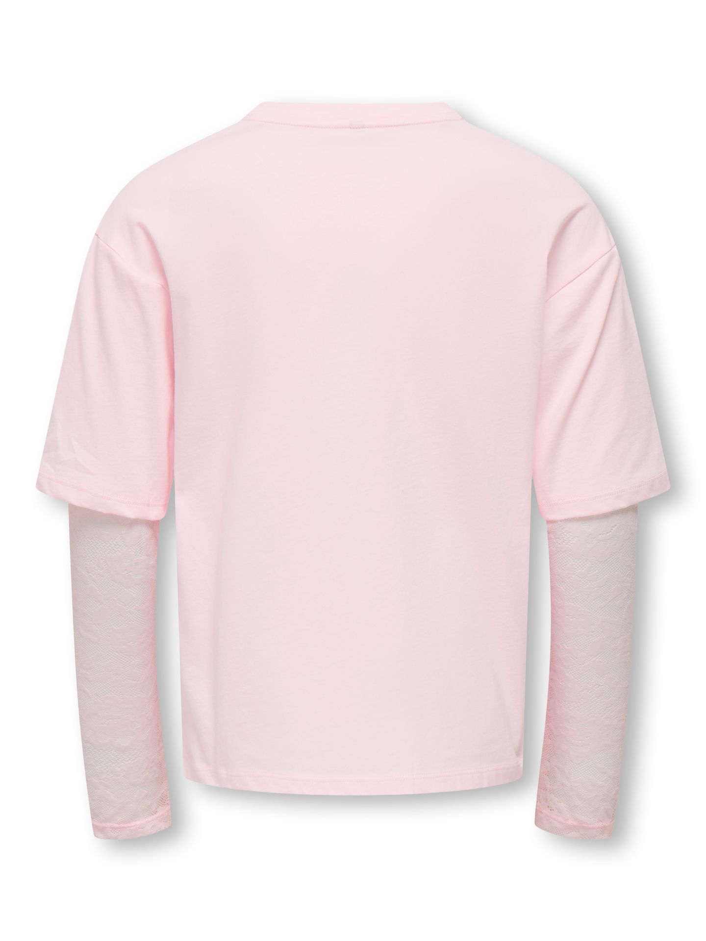 Only KOGMENA LS LACE TOP CS EX JRS Barely Pink/Napa barely pink 2900166698036
