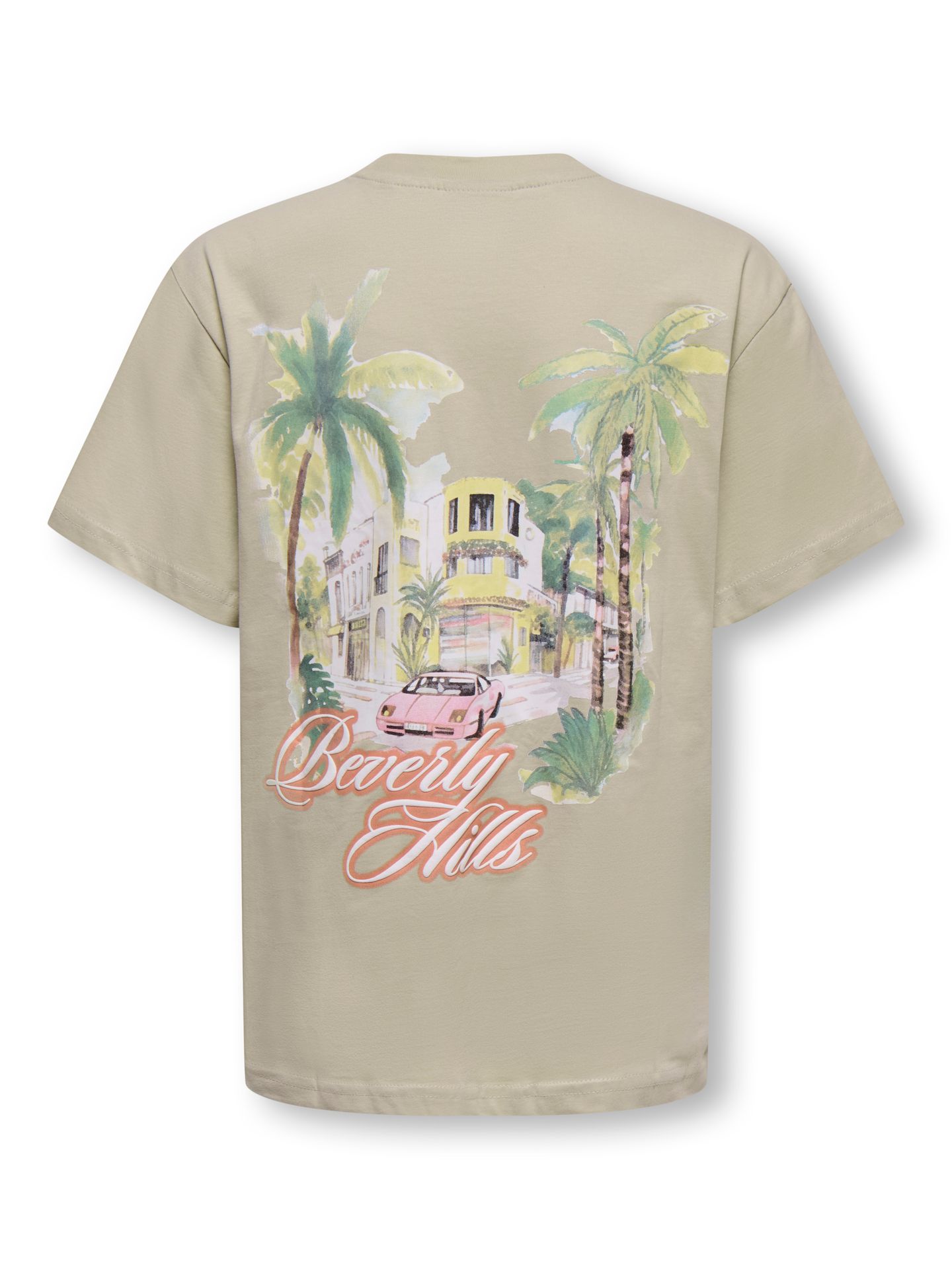 Only & Sons OSJMALIK VACA LIFE RLX SS TEE JRS Silver Lining/CLOUD DANCER 2900166702030