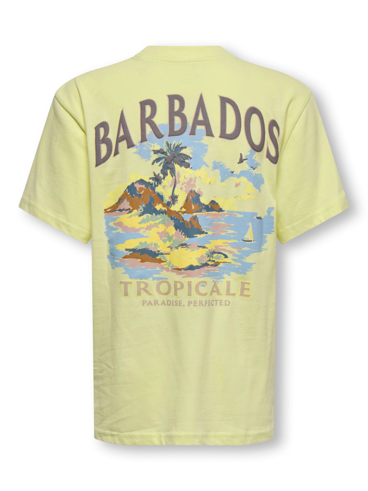 Only & Sons OSJMALIK VACA LIFE RLX SS TEE JRS Wax Yellow/TROPICALE 2900166710028