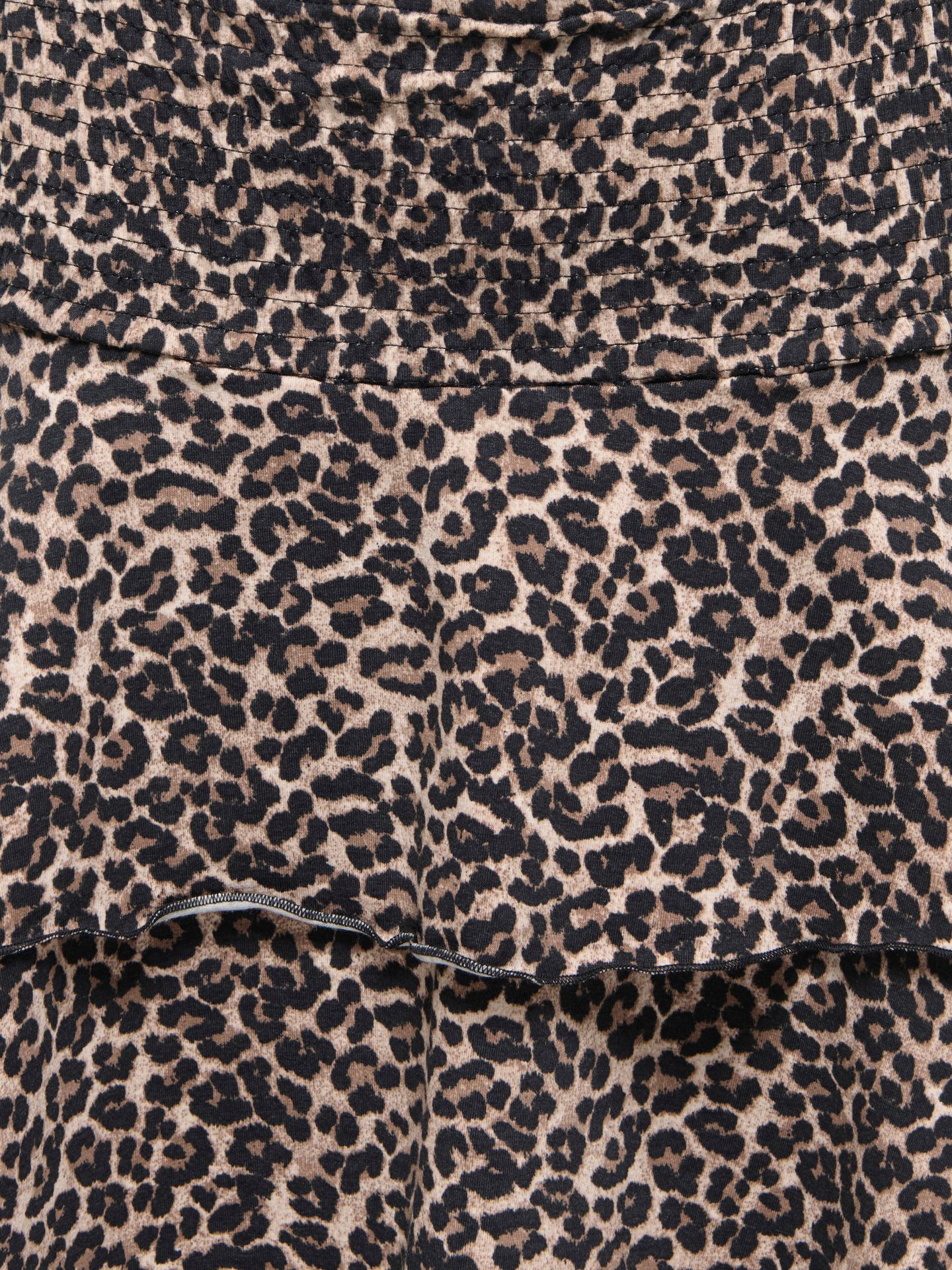 Only KOGSIDA-AMANDA SMOCK SKORT CS EX JR Black/LEO AOP 2900166705048