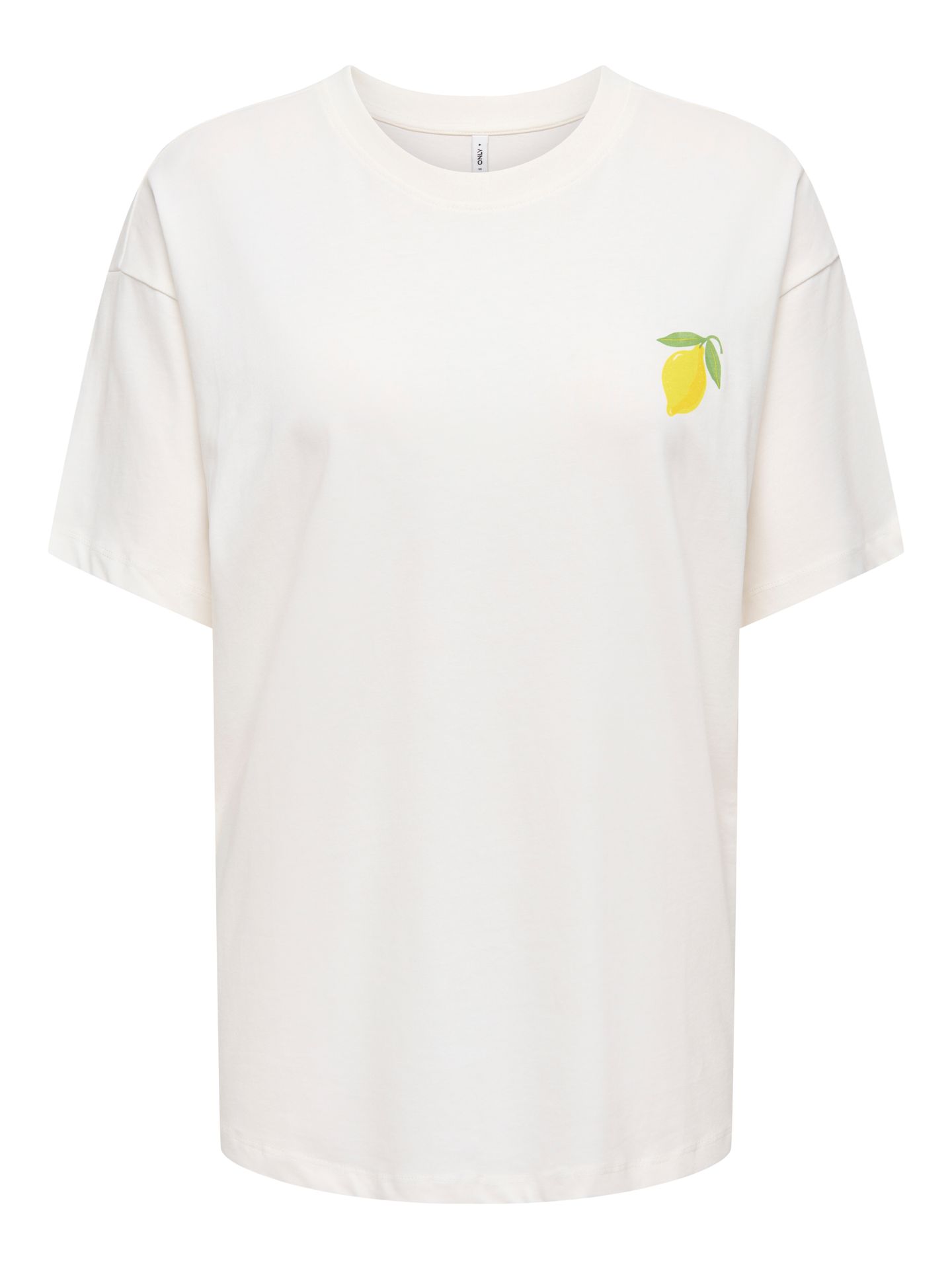 Only ONLELLE S/S PRINTED TEE CS JRS Cloud Dancer/2024 BRODERIE ANGLAISE 00118531-EKA26011400000187