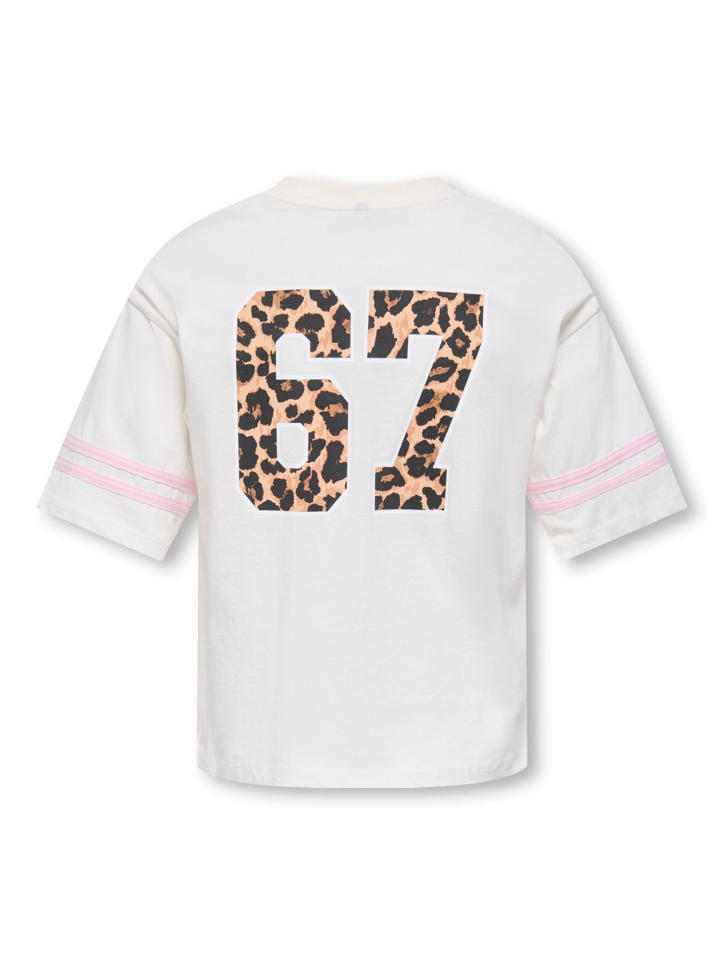 Only KOGMANLO SS LOOSE PRINT TEE CS EX J Cloud Dancer/Ponderose 2900166713029