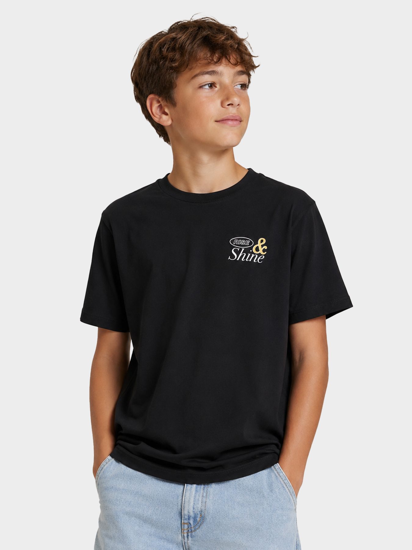 Jack & Jones JORVINTAGE CARTOON TEE SS CN TG JNR Black 00118545-EKA26011400000232
