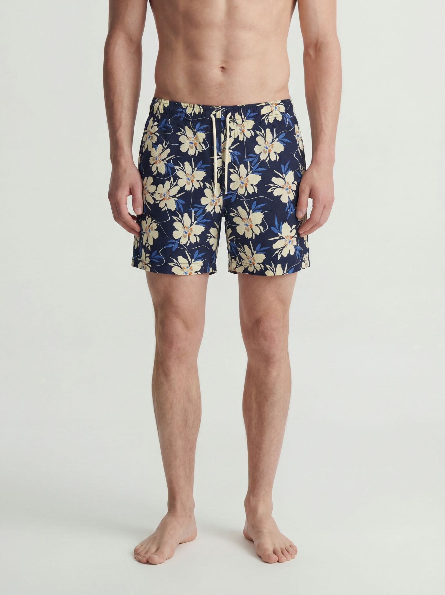 Jack & Jones JPSTMAUI FLOWER SEERSUCKER SWIMSHOR Navy Blazer 2900166732044