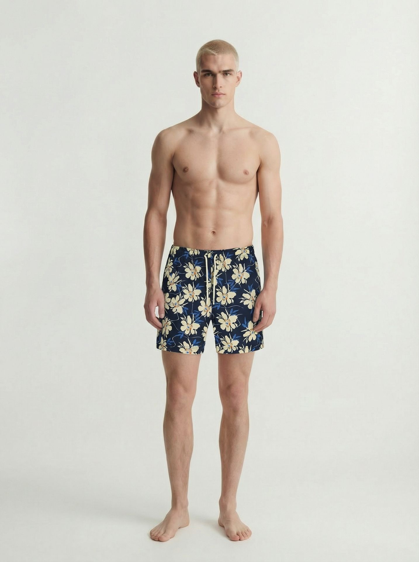 Jack & Jones JPSTMAUI FLOWER SEERSUCKER SWIMSHOR Navy Blazer 2900166732044