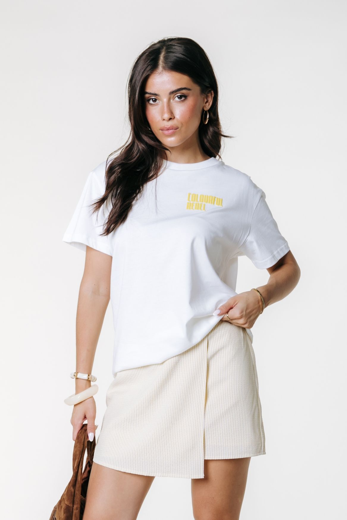 Colourful Rebel Peppers Loosefit Tee 118 standard white 2900166743040