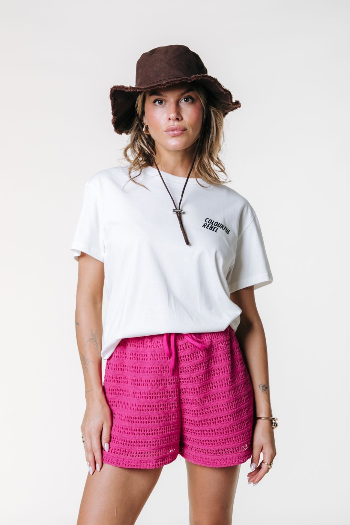 Colourful Rebel Sweet Cherry Loosefit Tee 118 standard white 2900166744047