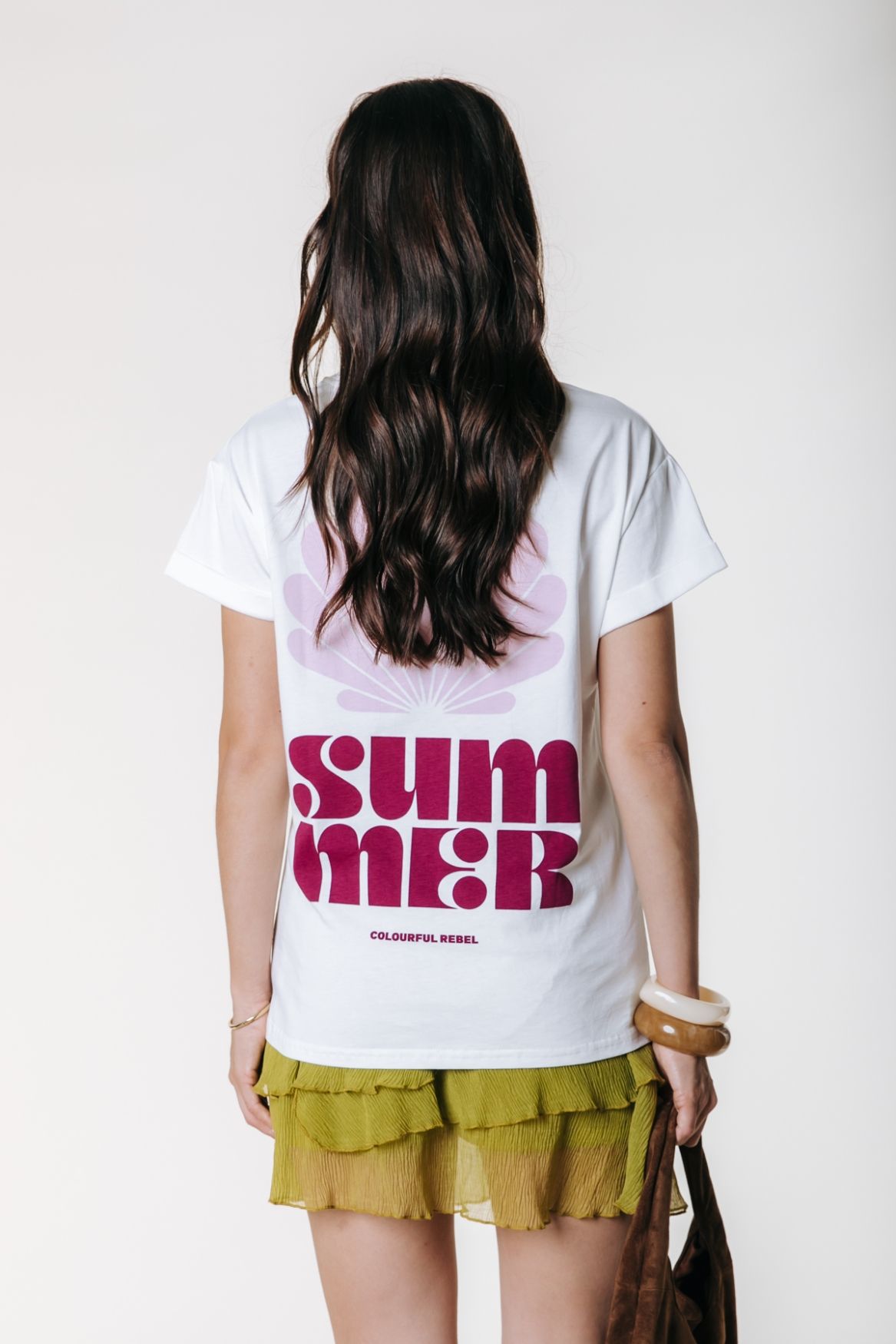 Colourful Rebel Summer Shell Boxy Tee 118 standard white 2900166746041