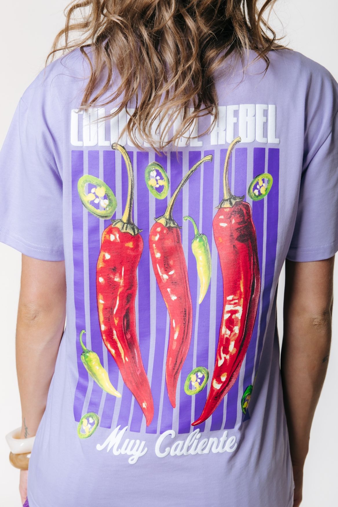 Colourful Rebel Peppers Loosefit Tee 560 lavender 2900166748045
