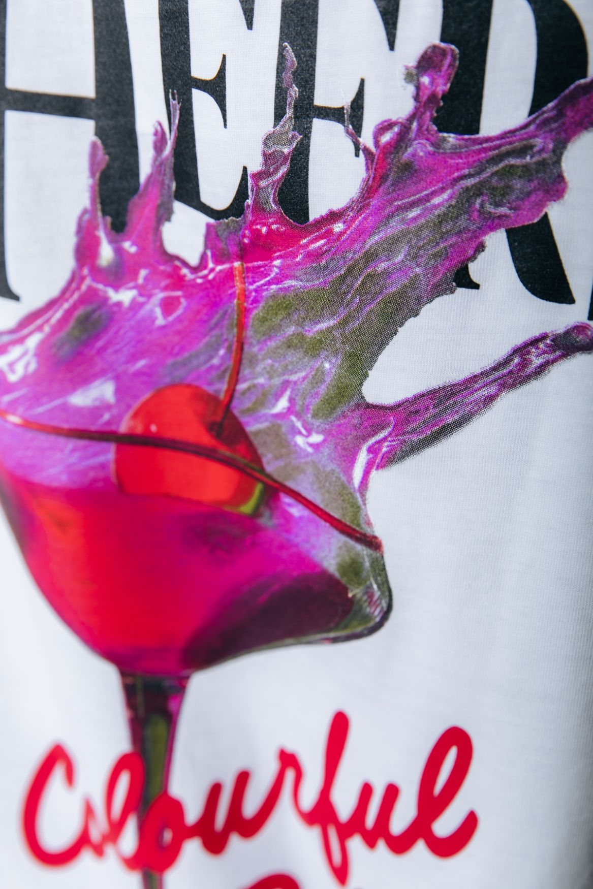 Colourful Rebel Cheers Loosefit Tee 118 standard white 2900166749073