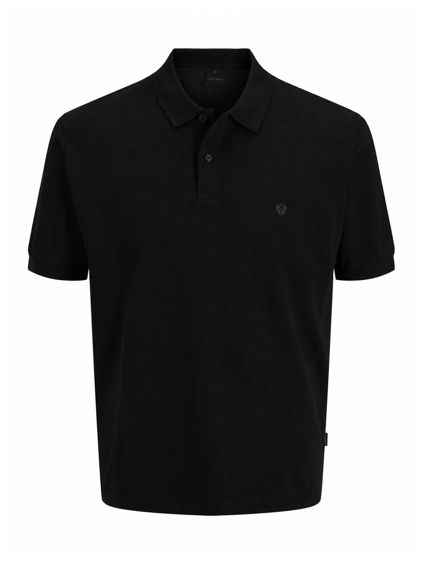 Jack & Jones JPRBLAWESTON SS POLO Black/LOOSE 2900166760023