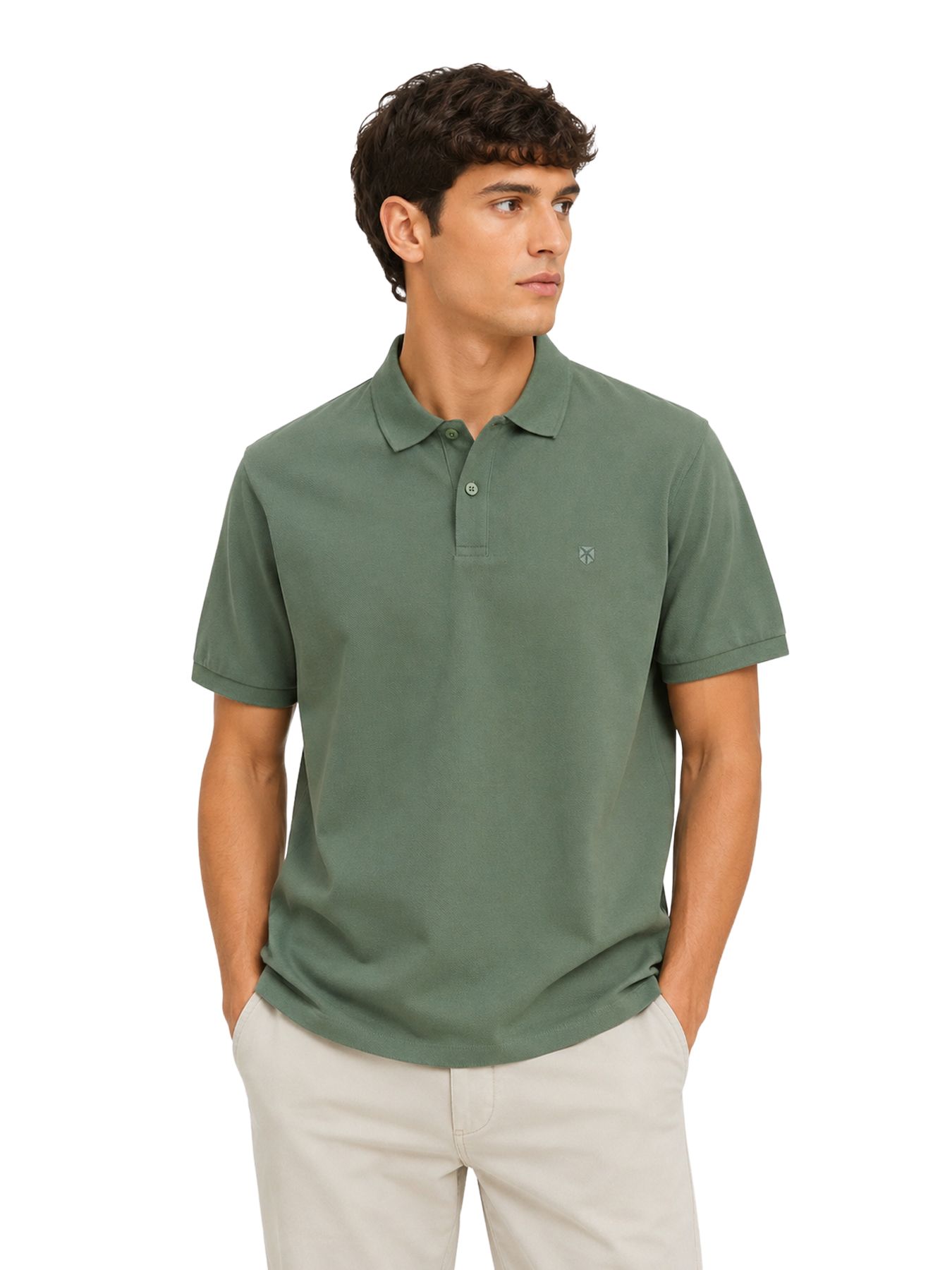 Jack & Jones JPRBLAWESTON SS POLO Laurel Wreath/SOLID 00118567-EKA26011400003526