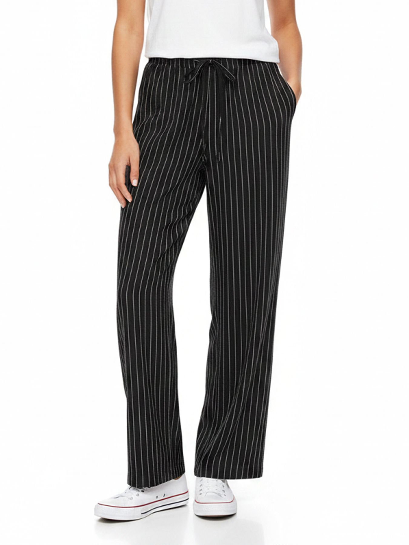 Only JDYPOWER MW WIDE PANT WVN NOOS Chocolate Torte/CLOUD DANCER 2900166768012