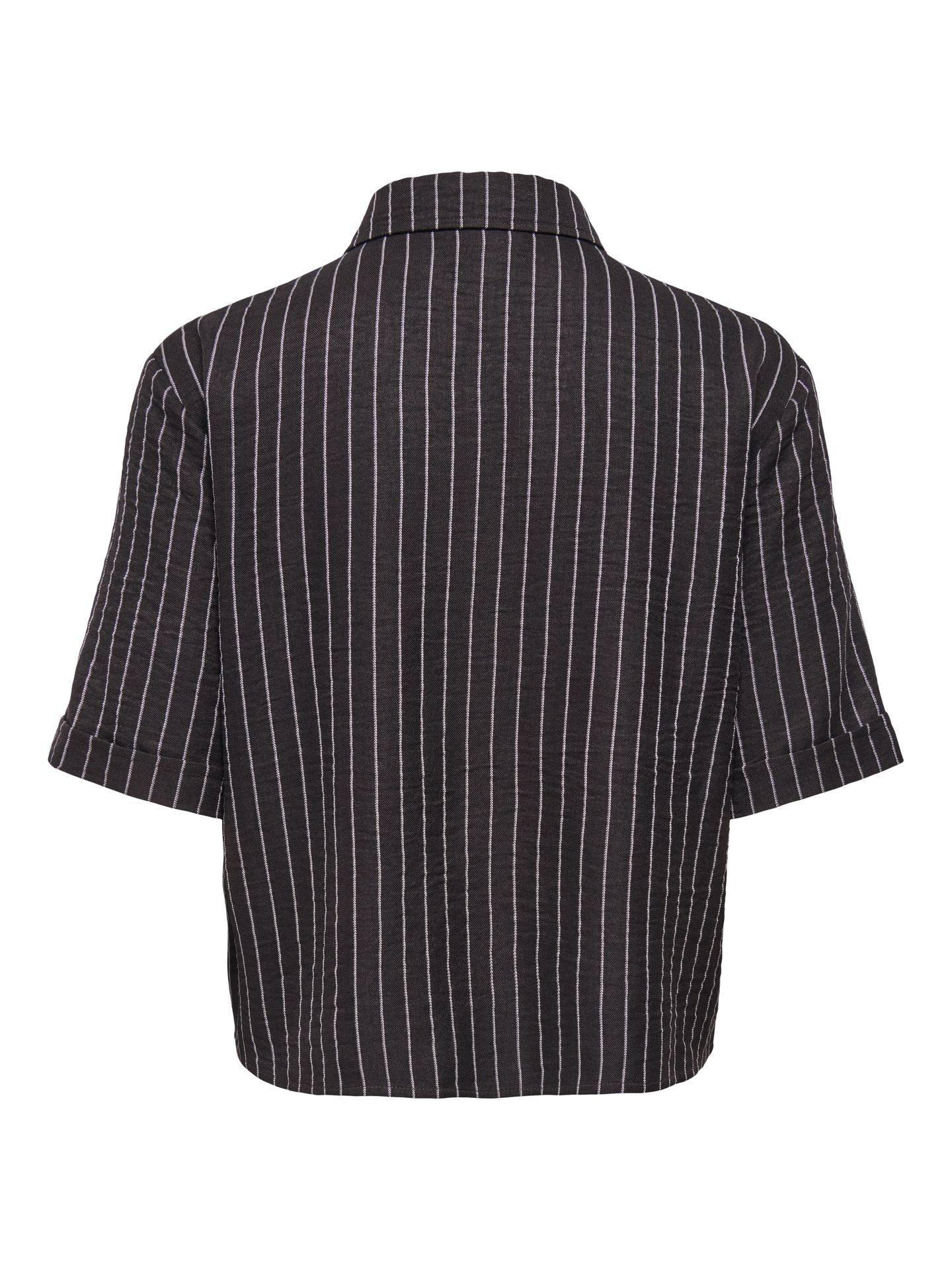 JDY JDYPOWER S/S SHORT SHIRT WVN NOOS Chocolate Torte/CLOUD DANCER 2900166773047