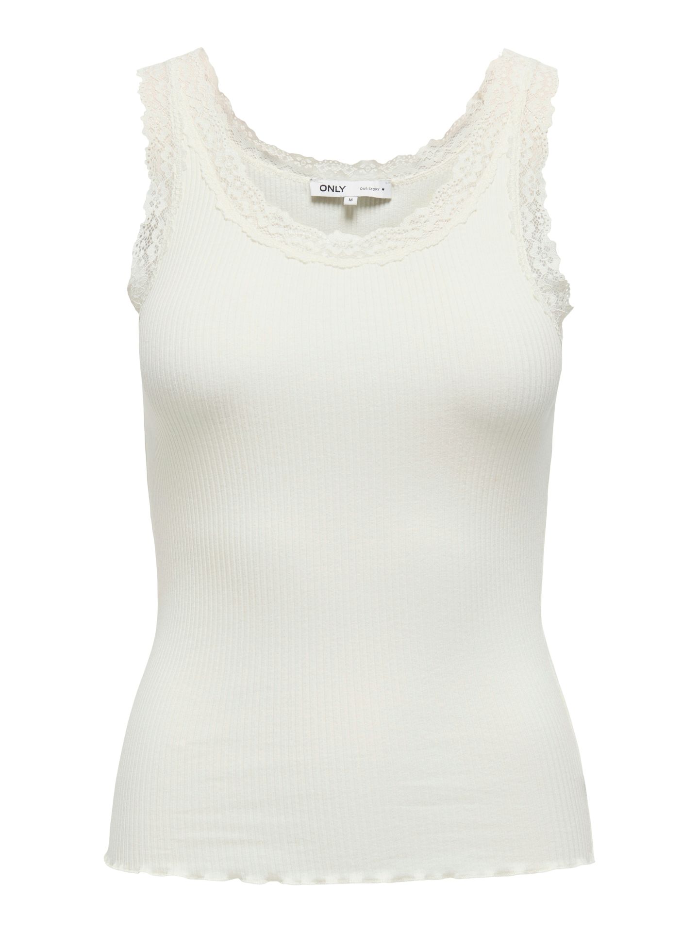 Only ONLSARA SHARAI TANK TOP JRS NOOS Cloud Dancer 2900167985043
