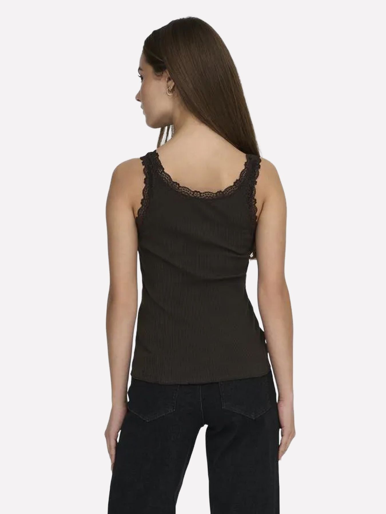 Only ONLSARA SHARAI TANK TOP JRS NOOS Chocolate Torte 2900168351021