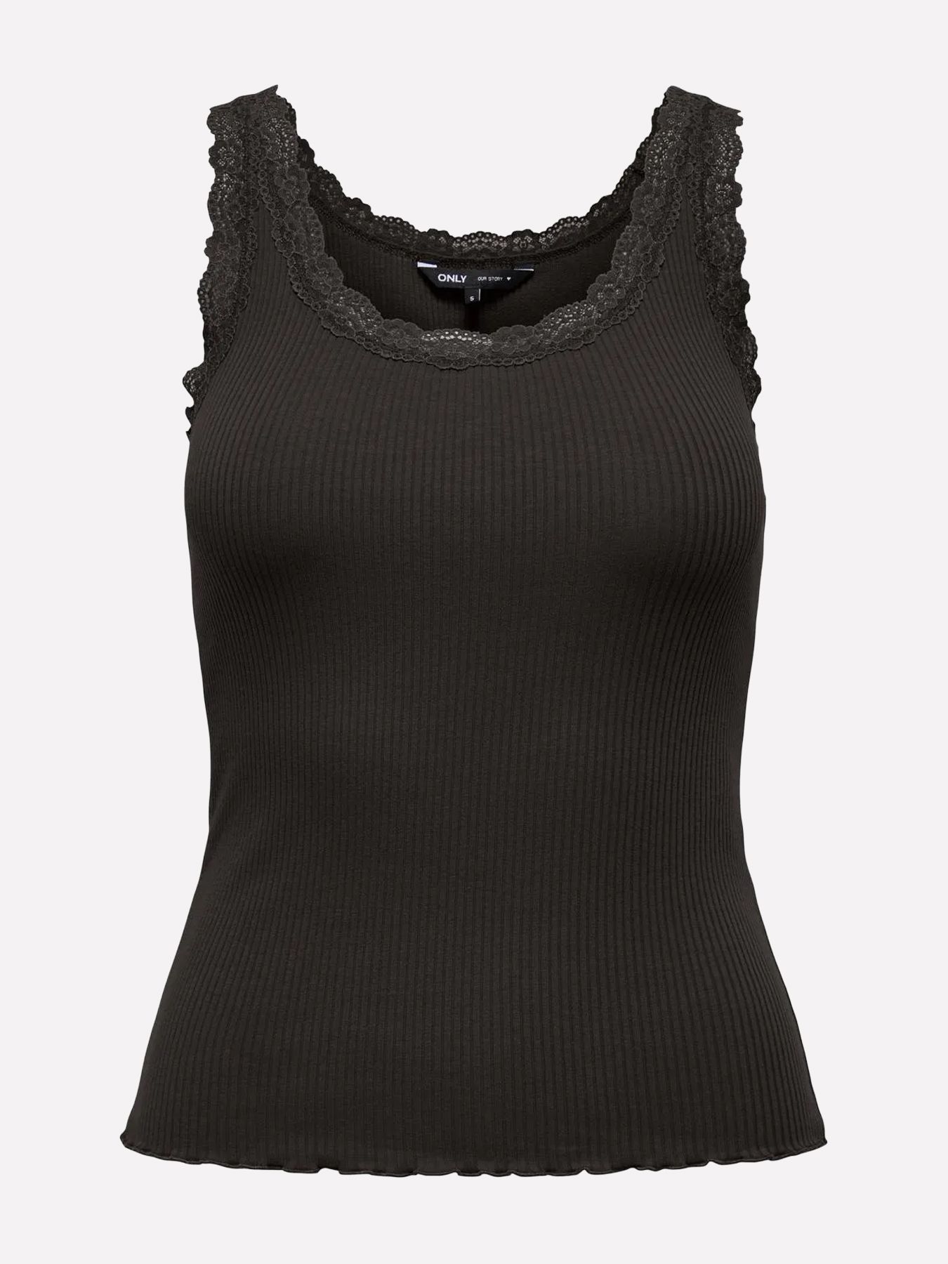 Only ONLSARA SHARAI TANK TOP JRS NOOS Chocolate Torte 2900168351021