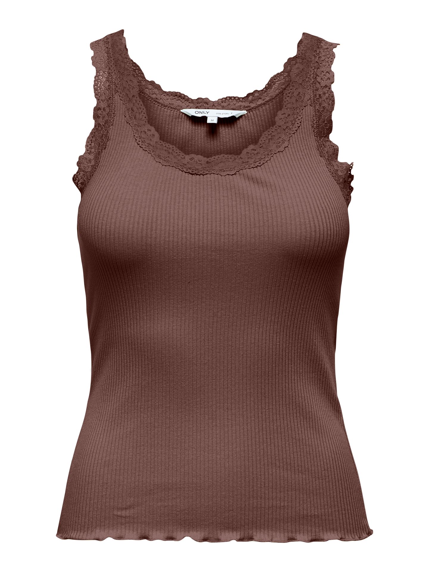 Only ONLSARA SHARAI TANK TOP JRS NOOS Shaved Chocolate 00118571-EKA26011400003533
