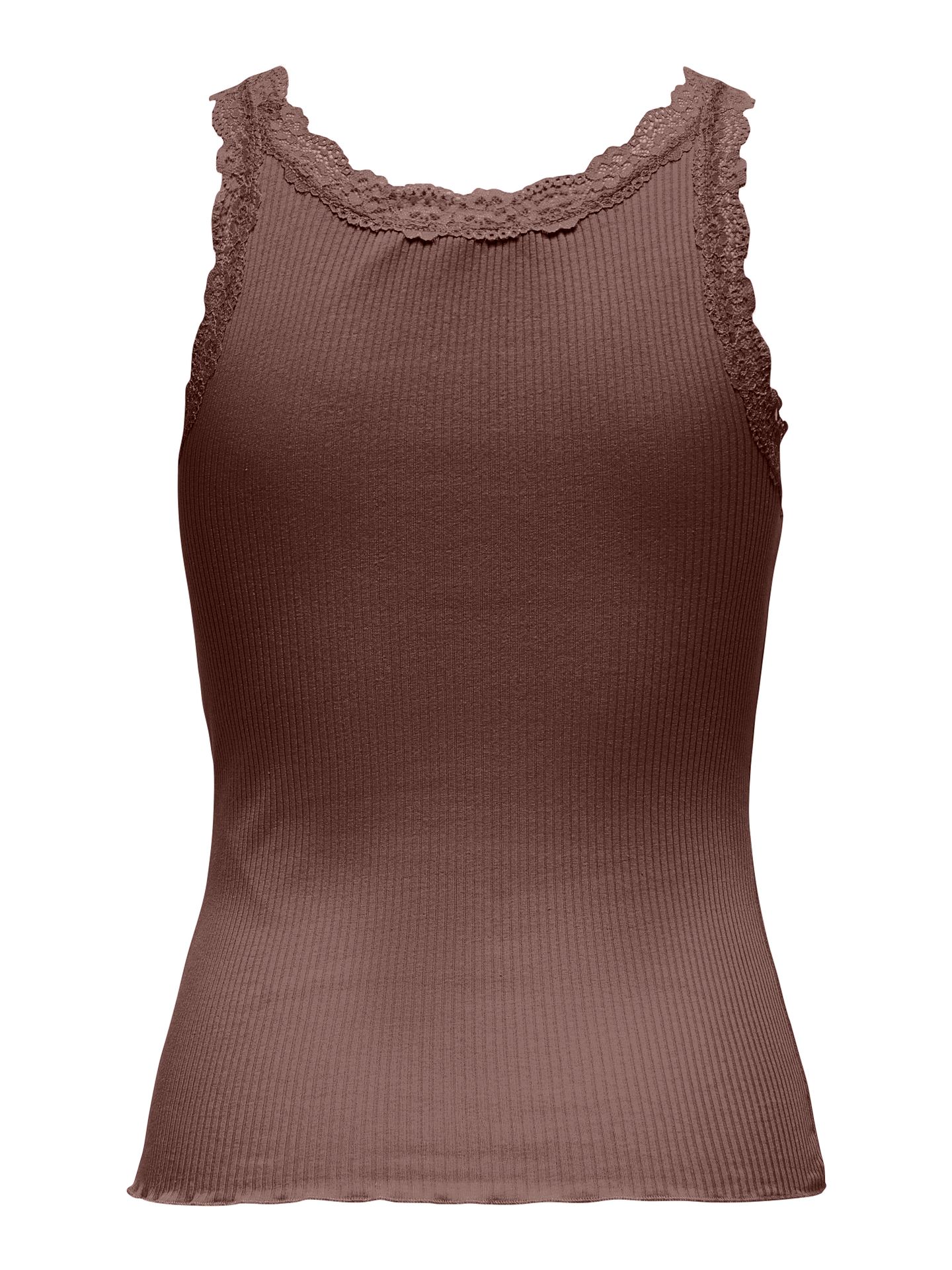 Only ONLSARA SHARAI TANK TOP JRS NOOS Shaved Chocolate 2900166778059