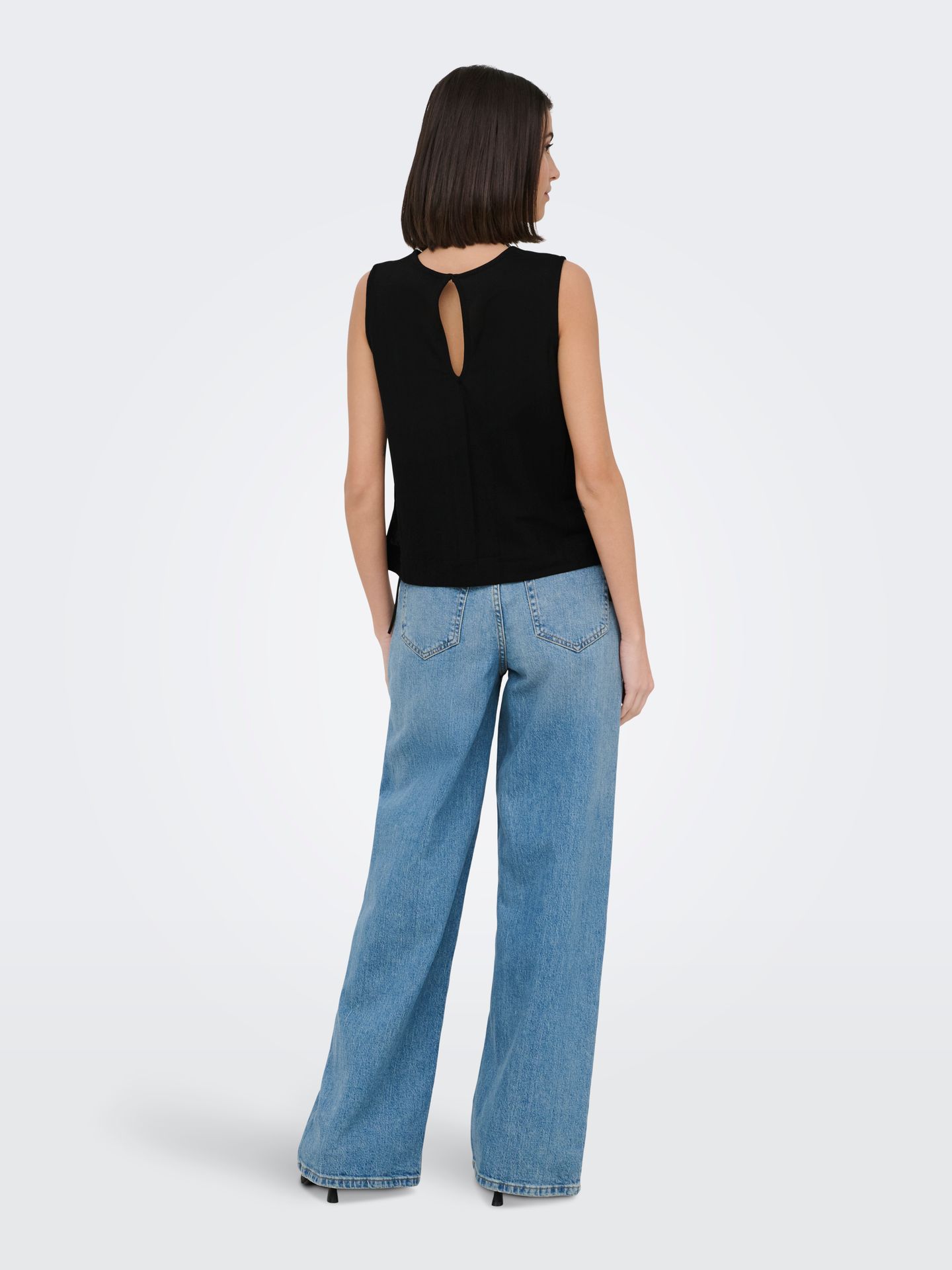 JDY JDYLESLIE S/L BOW TOP JRS NOOS Black 2900166782056