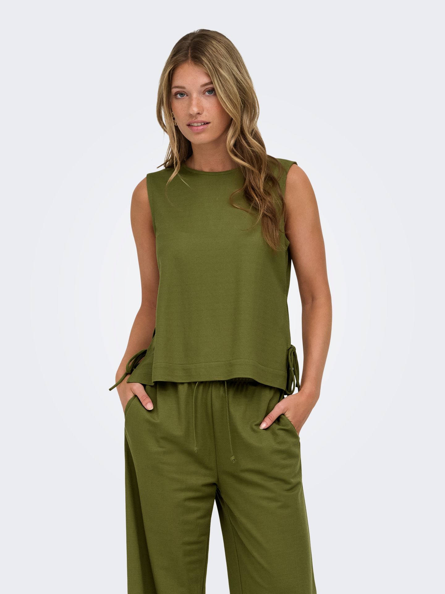 JDY JDYLESLIE S/L BOW TOP JRS NOOS Peat Moss 00118573-EKA26011400003535