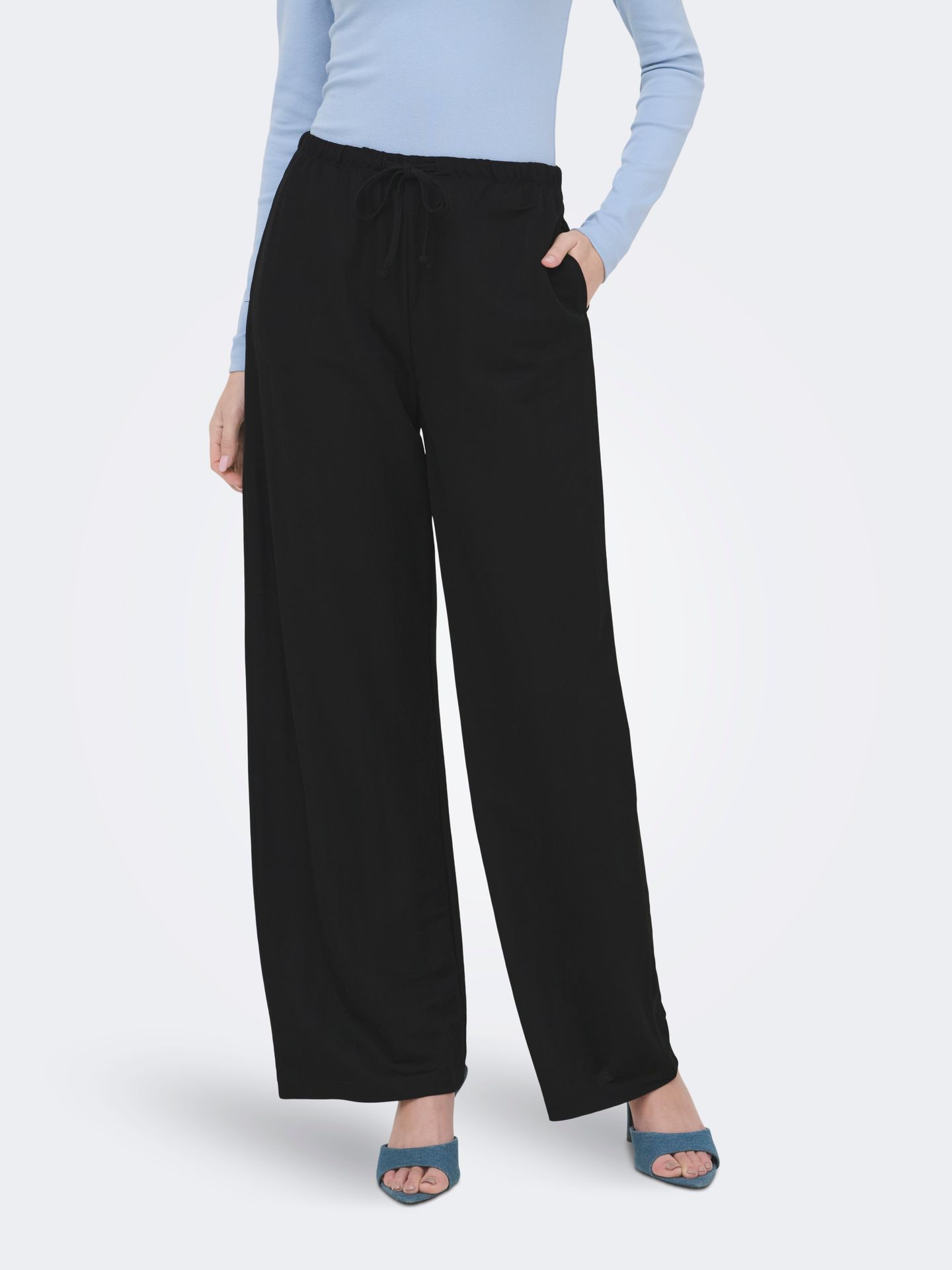 JDY JDYLESLIE PANT JRS NOOS Black 00118574-EKA26011400000004
