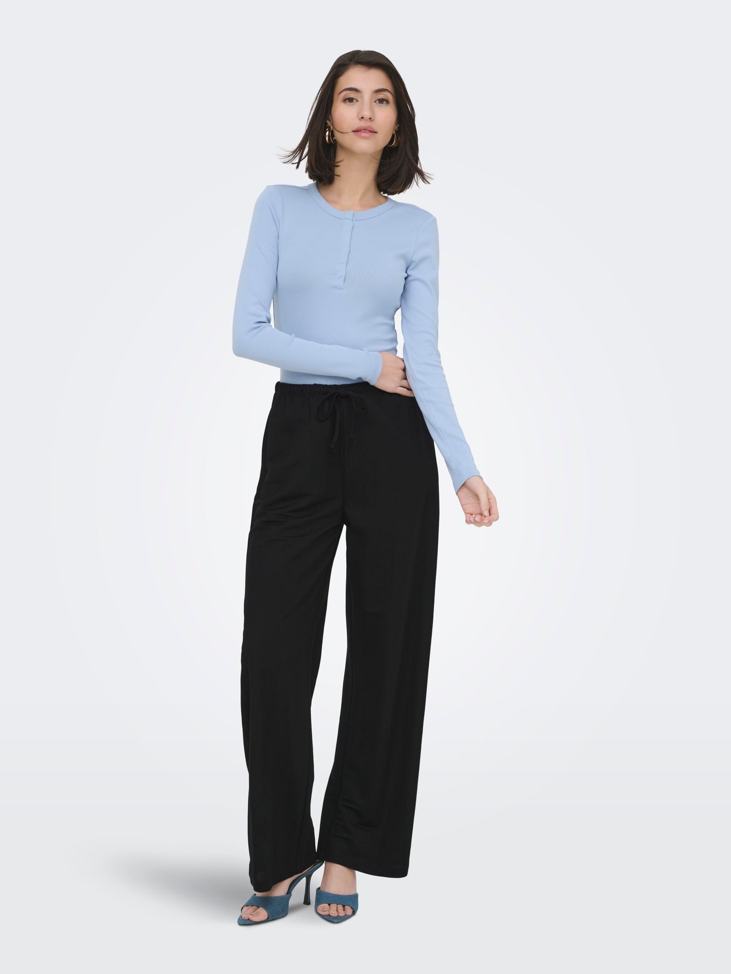 JDY JDYLESLIE PANT JRS NOOS Black 2900166784029