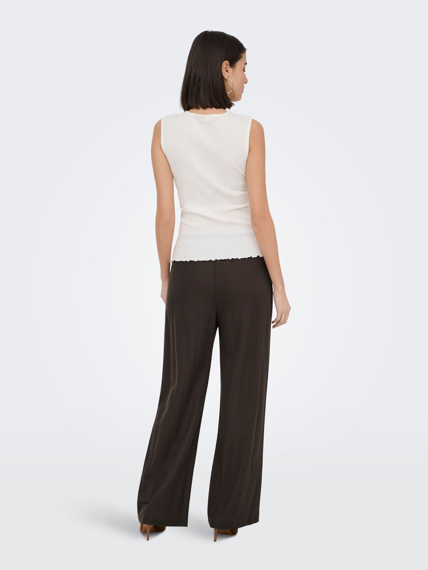 JDY JDYLESLIE PANT JRS NOOS Chocolate Brown 2900166785019
