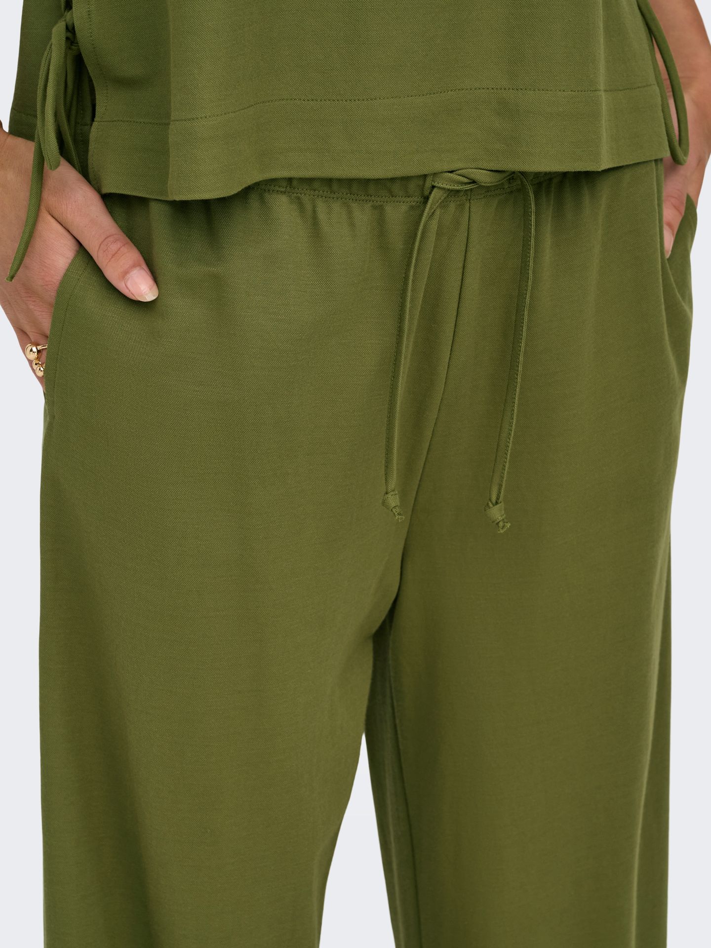 JDY JDYLESLIE PANT JRS NOOS Peat Moss 2900166786047