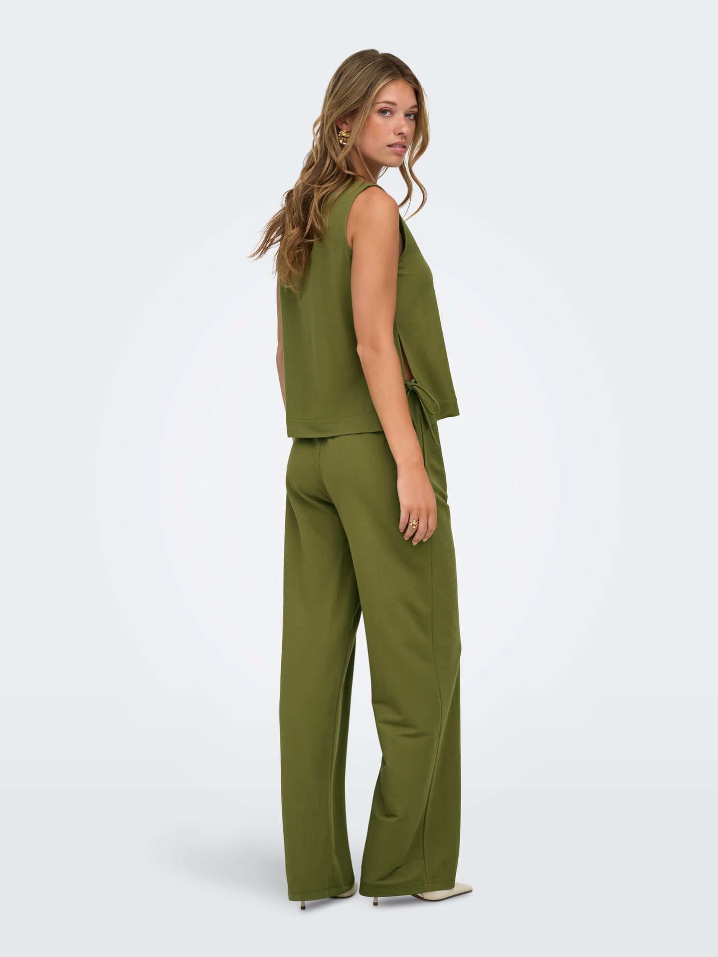 JDY JDYLESLIE PANT JRS NOOS Peat Moss 2900166786047