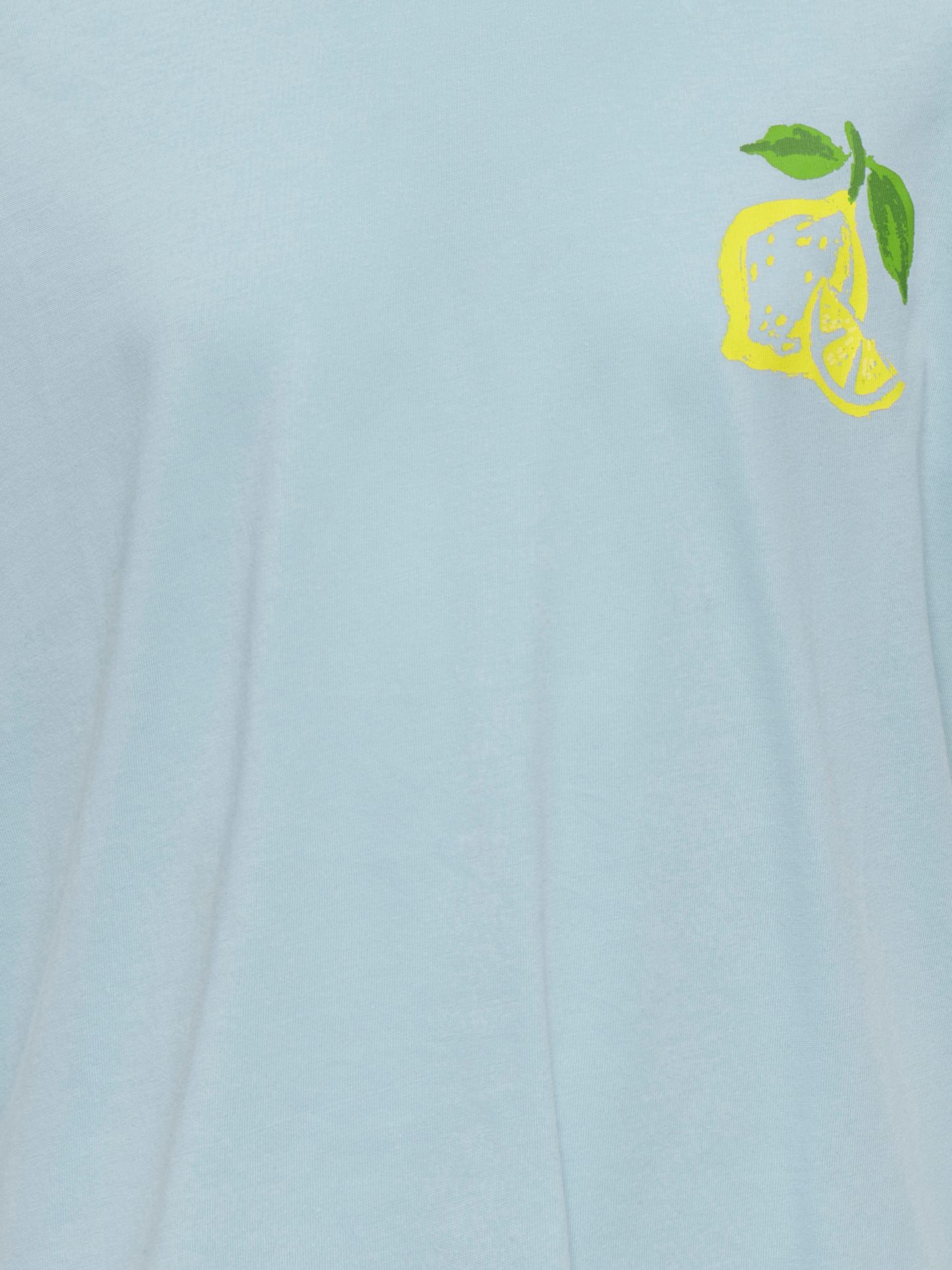 Only KOGLIMONE LIFE S/S RLX PRINT TOP JR Winter Sky/Amalfi 2900166794011