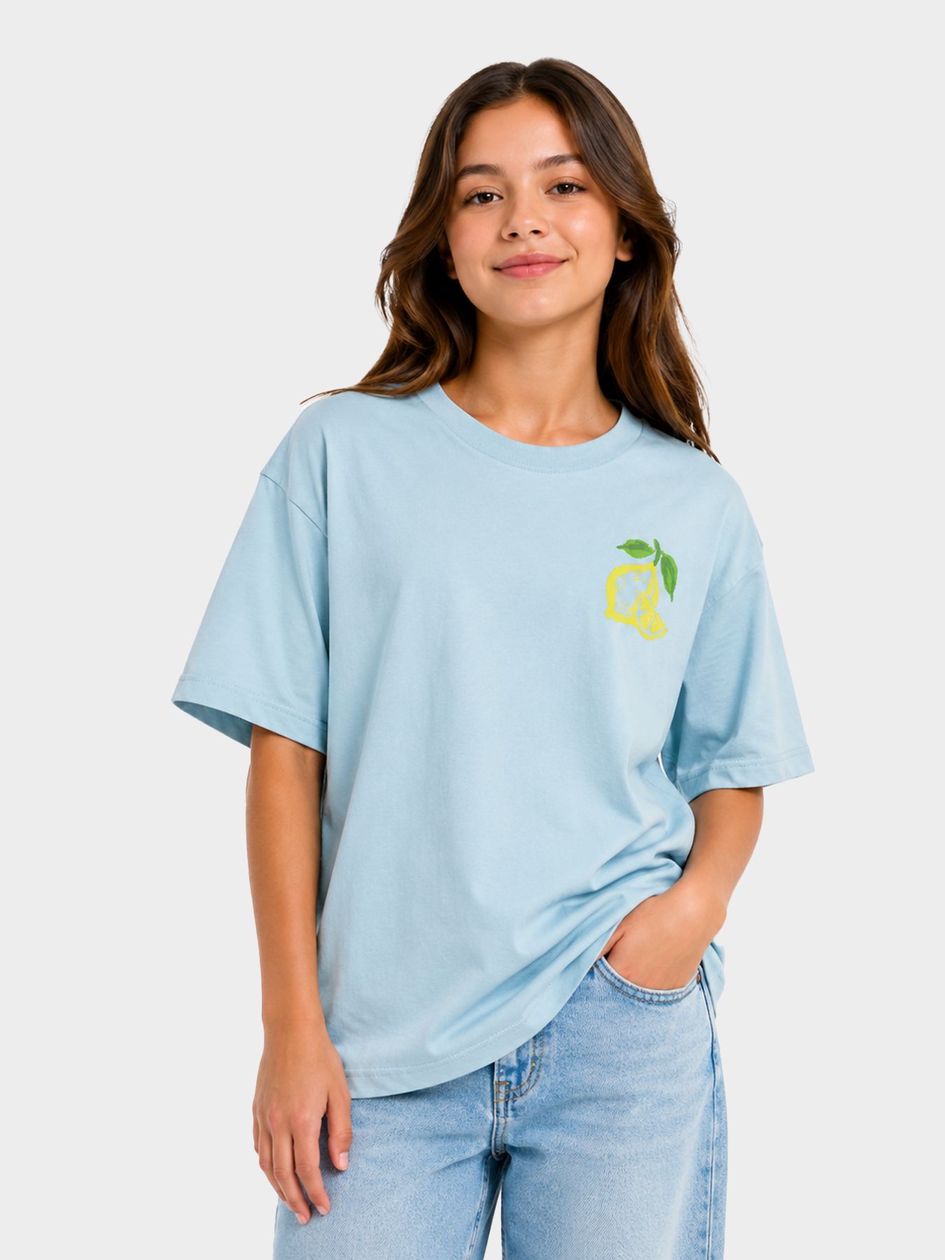 Only KOGLIMONE LIFE S/S RLX PRINT TOP JR Winter Sky/Amalfi 00118577-EKA26011400003537