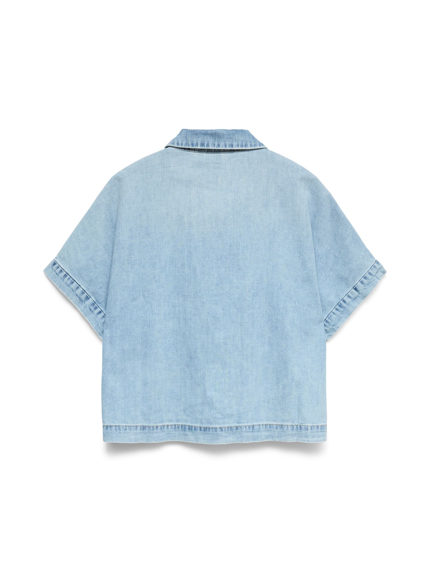 Vero Moda VMINGEBORG SS DENIM SHIRT MIX Light Blue Denim 2900166799047