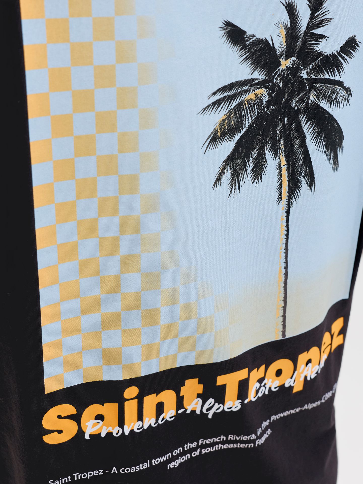 Jack & Jones JJCITY PHOTOPRINT TEE SS CREW NECK Black 2900166815051