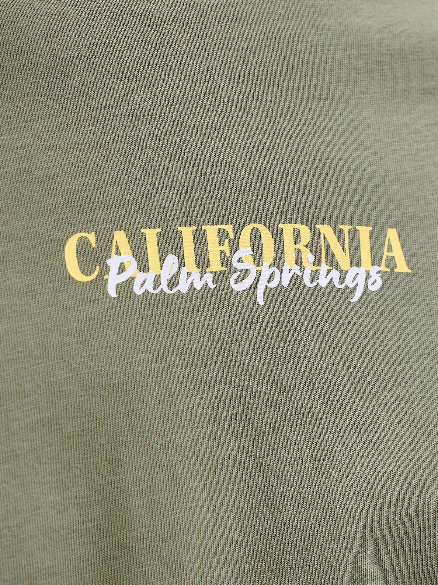 Jack & Jones JJCITY PHOTOPRINT TEE SS CREW NECK Vetiver 2900166817031