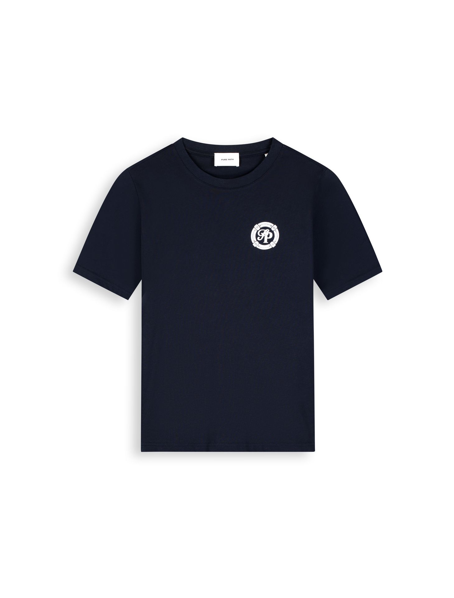Pure Path Buoy Initials T-shirt 57 dark navy 2900166821069