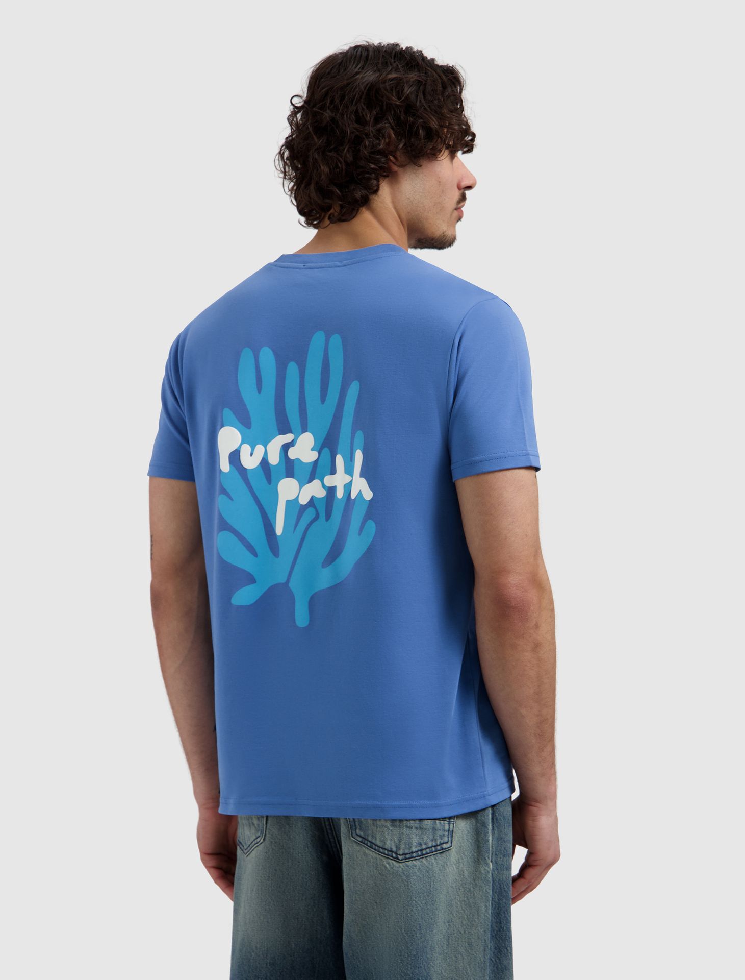Pure Path Coral Reef T-shirt 12 faded cobalt 2900166822035