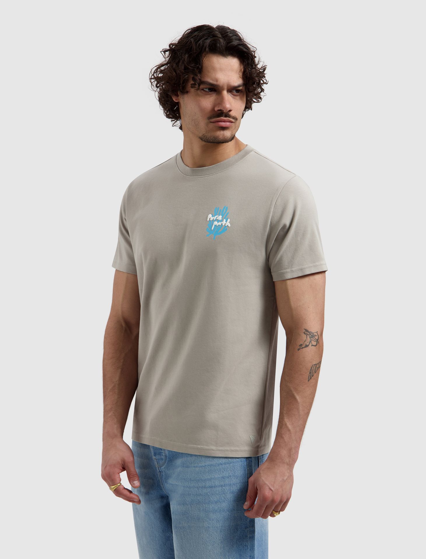 Pure Path Coral Reef T-shirt 53 taupe 00118588-EKA26015200000009