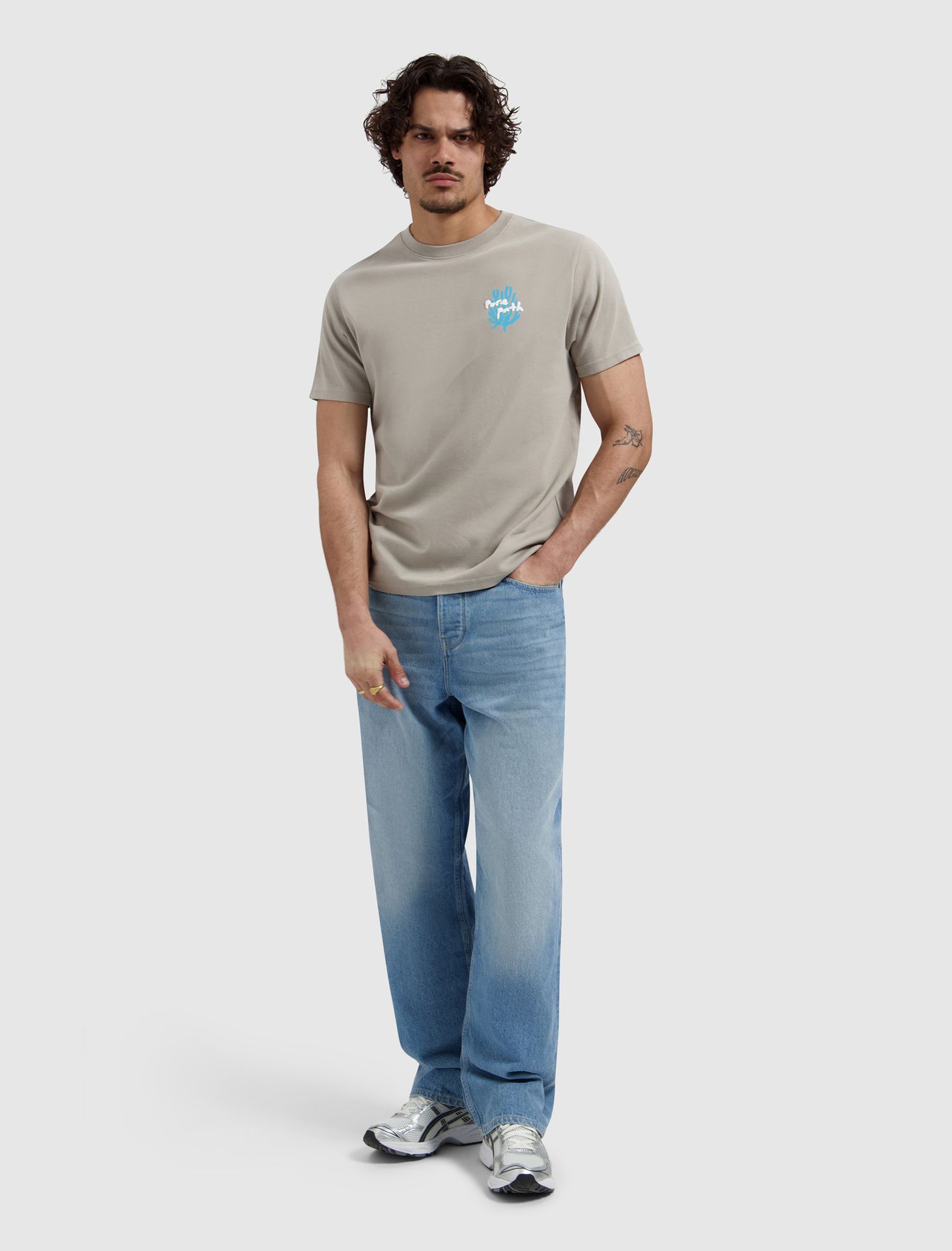 Pure Path Coral Reef T-shirt 53 taupe 2900166823063