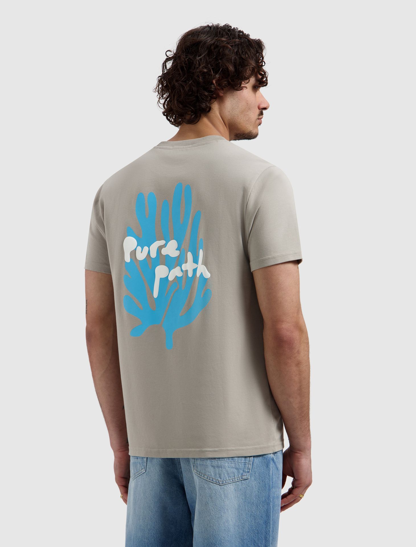 Pure Path Coral Reef T-shirt 53 taupe 2900166823063
