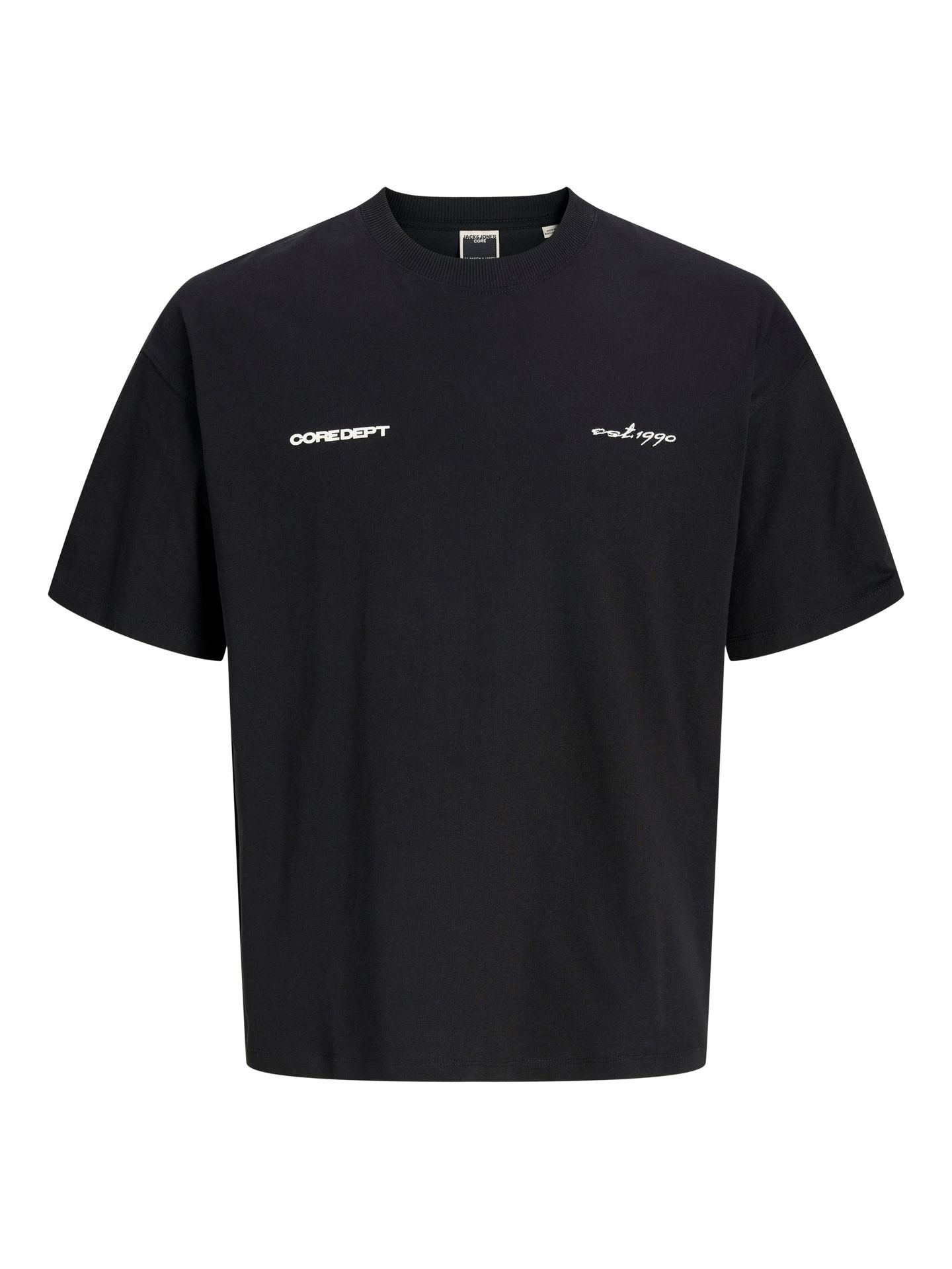 Jack & Jones JCOBIARRITZ CHROME PRINT TEE STYD S Black 2900166828020