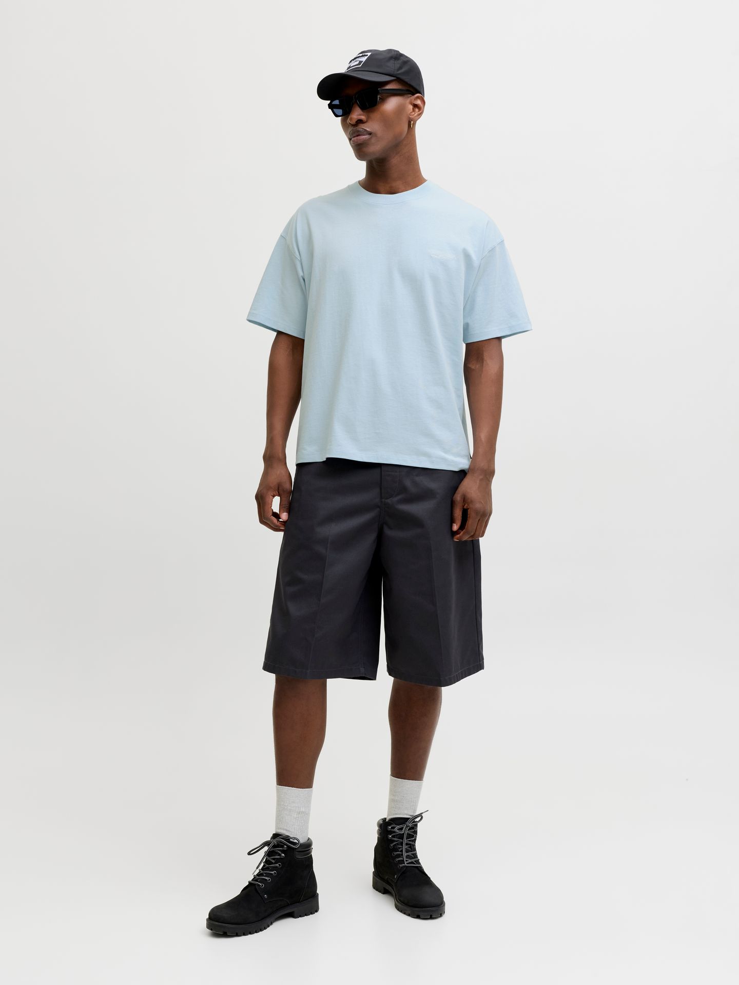 Jack & Jones JCOBIARRITZ CHROME PRINT TEE STYD S Omphalodes 2900166830023
